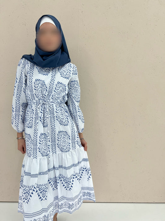 NOOR Kleid mit Tunnelspitze